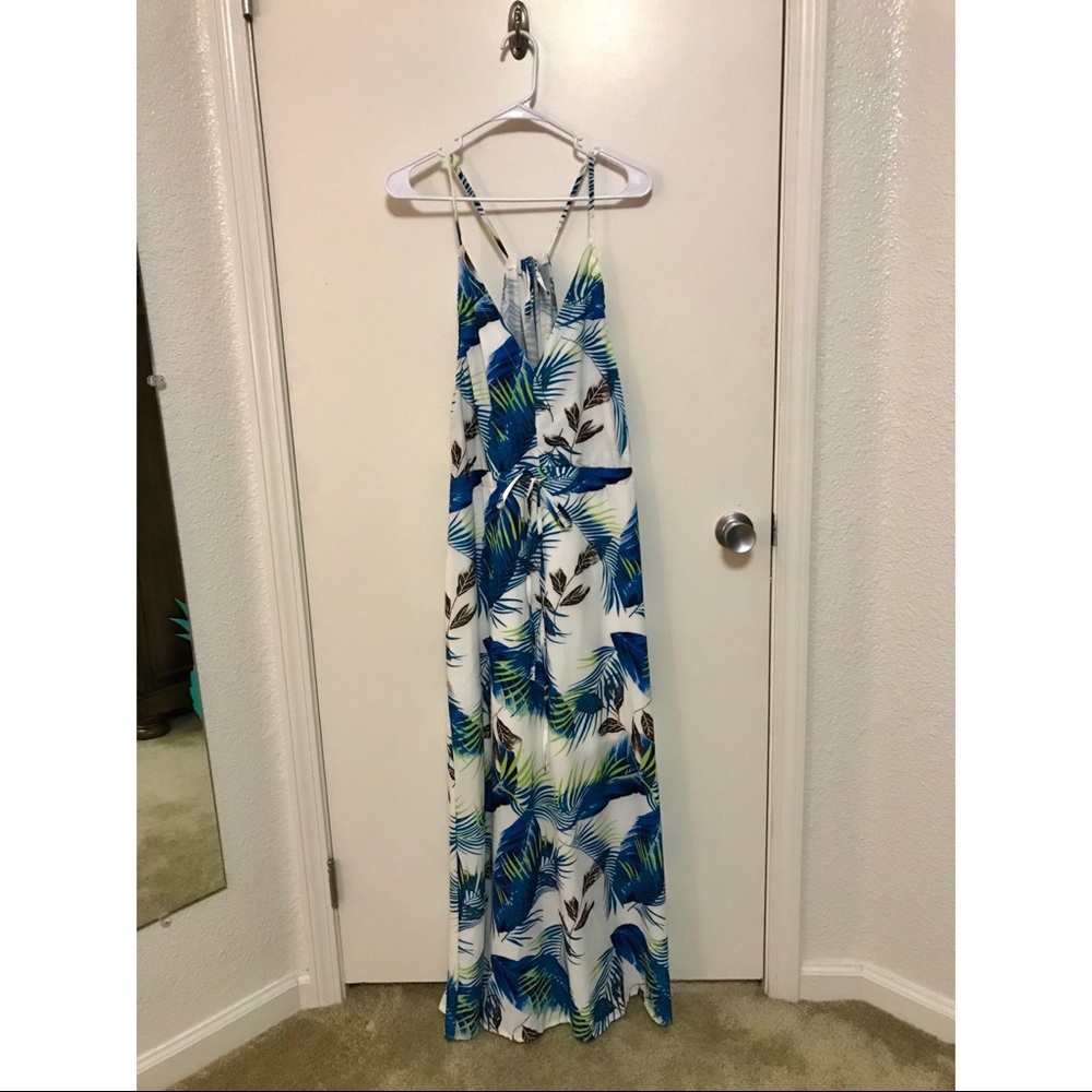 Tropical Maxi Dress